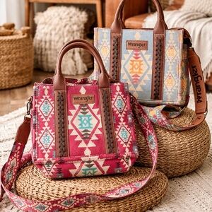 Wrangler Aztec Tote & Crossbody